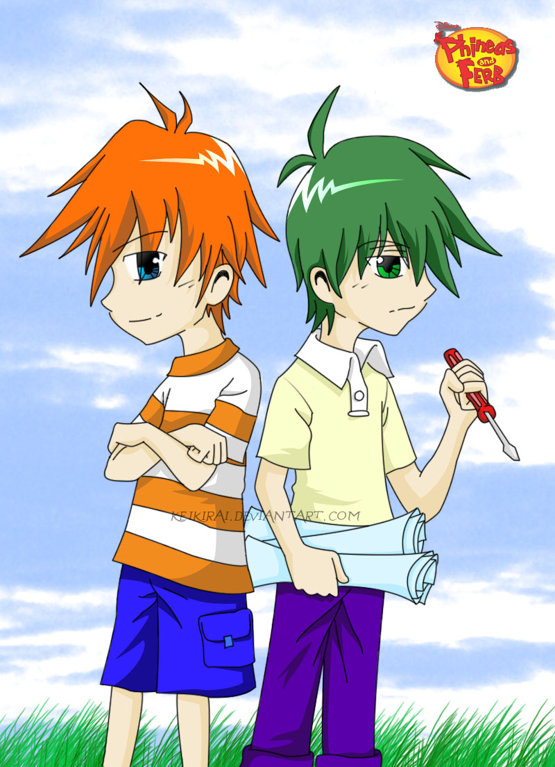 Phineas_and_Ferb_by_Keikirai.jpg